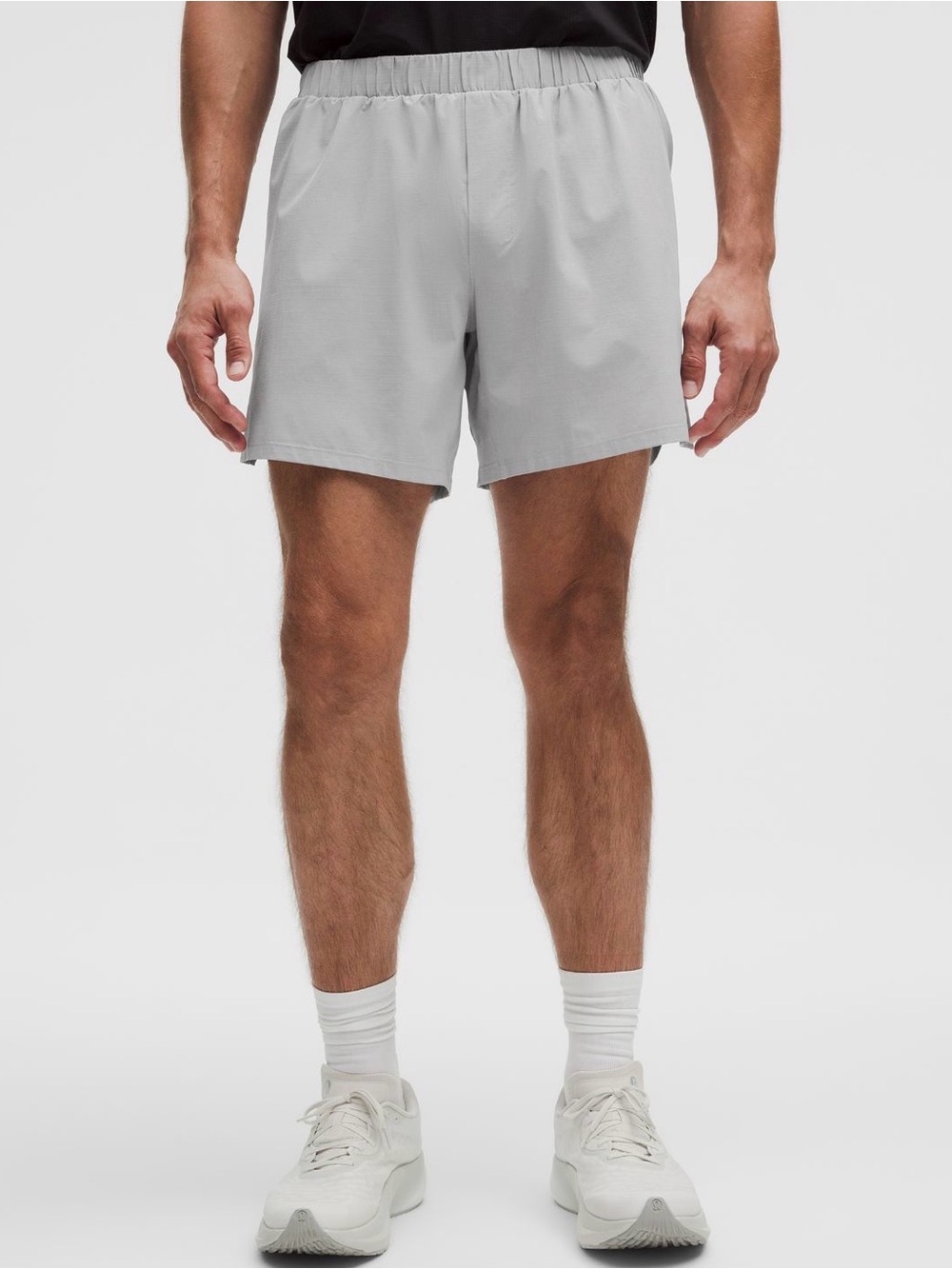 NWT Lululemon Mile Maker Ripstop Lined Short 6" in Silver Drop Color Size XXL